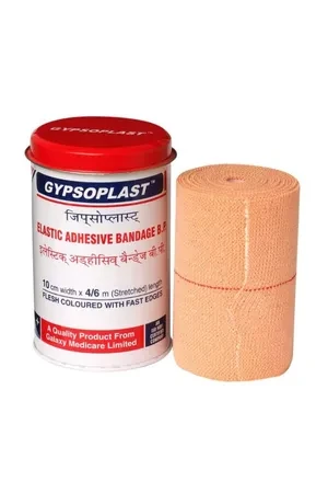 Gypsoplast Elastic Adhesive Bandage B.P (10Cm X 4/6M) - Tape